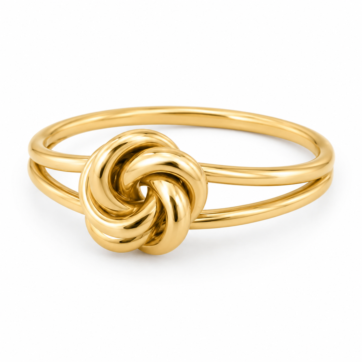 IMPERA Infinity Knot Ring – 10K Gold