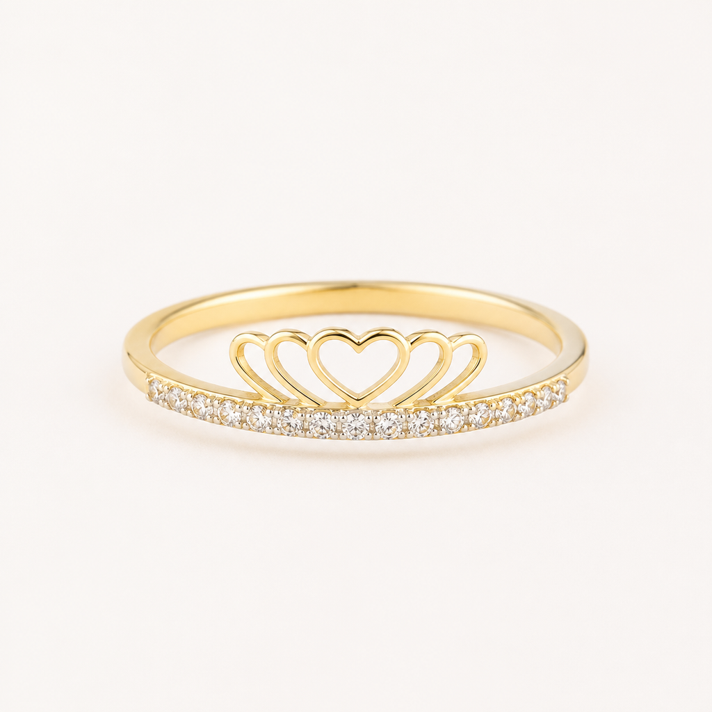 IMPERA Triple Heart Ring – 10K Gold