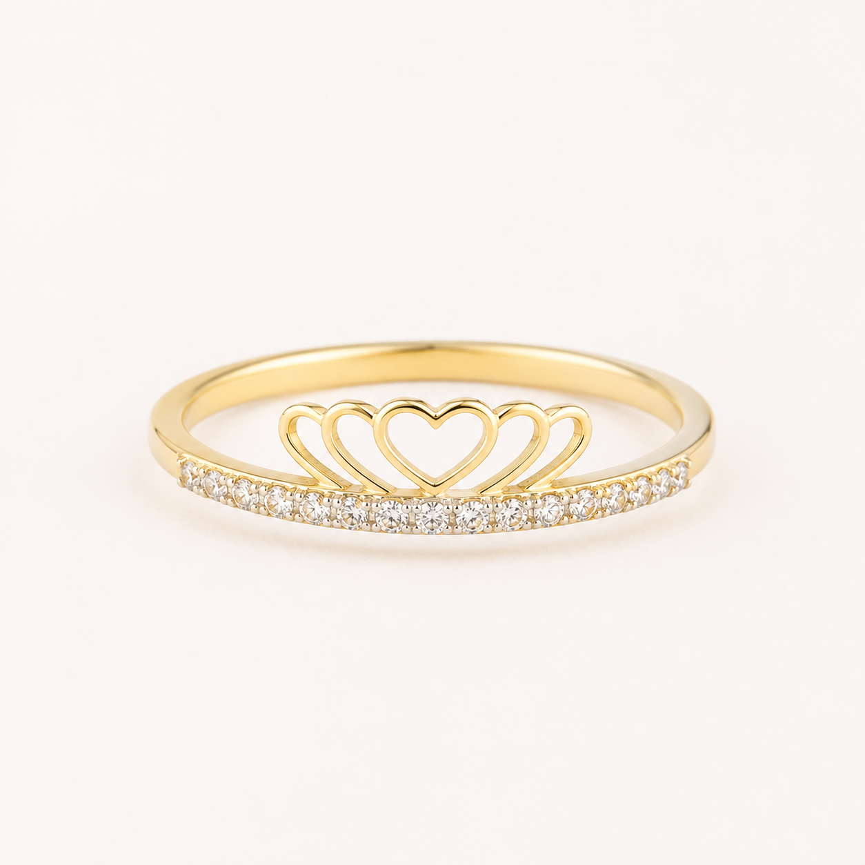 IMPERA Triple Heart Ring – 10K Gold
