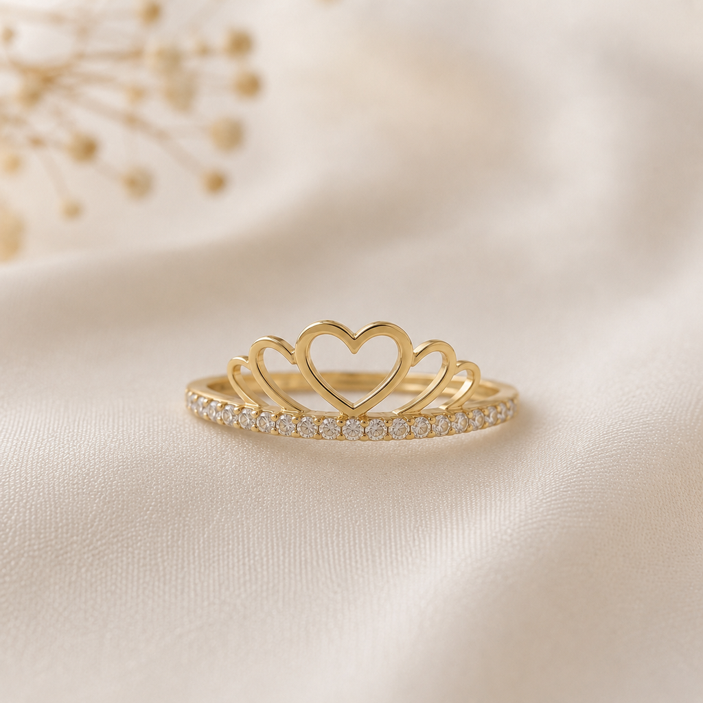 IMPERA Triple Heart Ring – 10K Gold